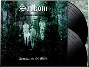 SARKOM - Aggravation Of Mind DLP (BLACK Vinyl), Lim. 400 Copies NEW, Black Metal - Picture 1 of 3