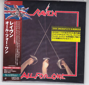 RAVEN - ALL FOR ONE (JAPAN IMPORT LTD. EDITION PAPERSLEEVE SHM-CD) UICY-93884