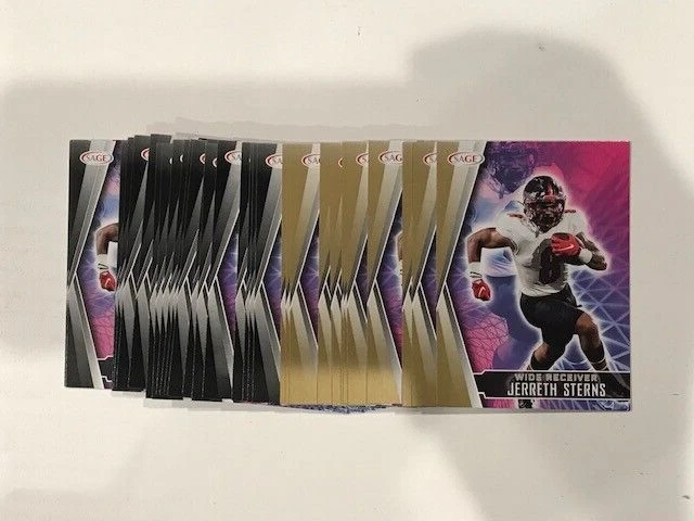 Lot (30) JERRETH STERNS Buccaneers 2022 SAGE High Series Football base cards - Image 1 of 1