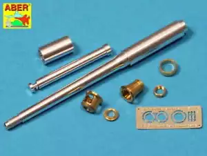 Aber 35L-078n - 1:35 88mm KwK 36 L/56 cañón de pistola de metal para Tiger I medio tardío - Imagen 1 de 6