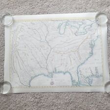 Map of 1718 America Poster 17.5 x 23 Colonial America Map La Louisian Repro