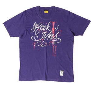 Vintage Dickies x Tykes Collaborative T-Shirt Purple Men's Size Large Streetwear - Picture 1 of 7