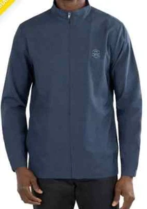 Giacca Travis Mathew Star Gazing uomo taglia large blu golf manica lunga full zip - Foto 1 di 15