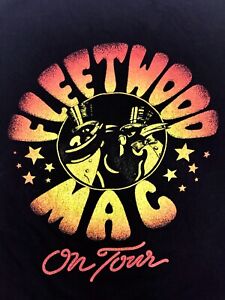 FLEETWOOD MAC On Tour Official Licensed Soft Rock T-Shirt, 2021. Size XL