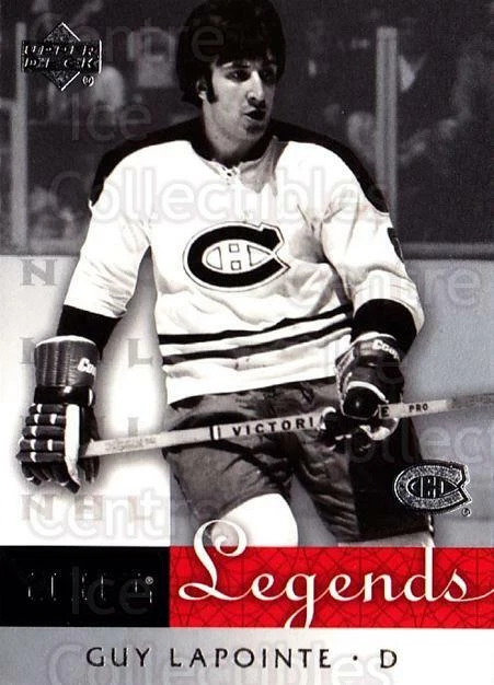 2001-02 Upper Deck Legends #40 Guy Lapointe - Image 1 of 1