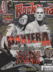ROCK HARD N°121 PANTERA / MARILYN MANSON / GUNS N'ROSES / GOTTHARD / SABATON  - Picture 1 of 2