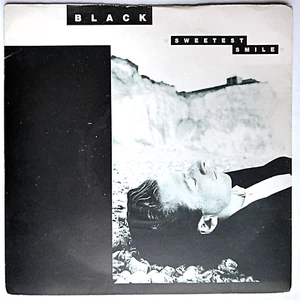 Black - Sweetest Smile (7" Vinyl Single, 1987 A&M) Picture Sleeve - Imagen 1 de 3