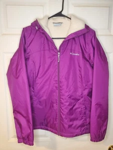 Columbia Women's Switchback Sherpa Lined Jacket Warm Coat Plum size Medium - Picture 1 of 10