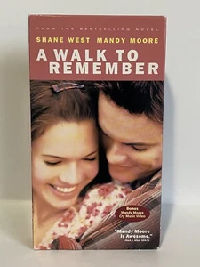 A Walk To Remember VHS 2002 Mandy Moore Shane West - Picture 1 of 5