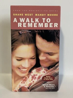 A Walk To Remember VHS 2002 Mandy Moore Shane West - Image 1 of 4
