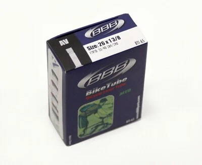 BBB 26x13/8" Fahrradschlauch ETRO : 32/40-584/590 Schlauch Auto Ventil Bike Tube