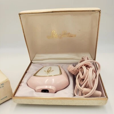 Afeitadora Lady Sunbeam Shavemaster Navaja Eléctrica Vintage Rosa en Estuche de Viaje FUNCIONA Foto 1 de 4