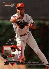 1995 Donruss Philadelphia Phillies Baseball Card #341 Mariano Duncan