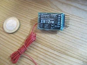Empfänger Graupner XN 12 FM 6 Kanal - (35 Mhz) mit Quarz 64 - Bild 1 von 1