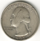 USA - 1935S - Washington &#188; $ - Silver Eagle - Rare - #12785RG