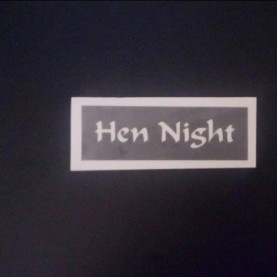 DAZZLE GLITTER TATTOOS 20 stencil parola notte gallina per tatuaggi glitter gallina notte festa San Valentino