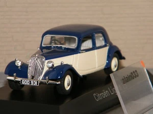 Citroën 15 Leichte 1949 Dark Blau & Cream NOREV 1/43 Ref. 153051 - Bild 1 von 3