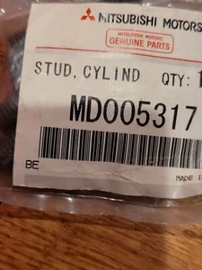 Mitsubish OEM exhaust manifold stud set of 8 - Picture 1 of 2