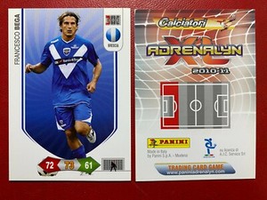 ADRENALYN FOOTBALLERS 2010/11 FRANCESCO BEGA BRESCIA Panini Card Figure (NEW)