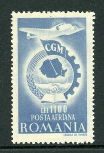 Romania Scott #C27 nuovo di zecca congresso CGM MAPPA AVIAZIONE $$ - Foto 1 di 1