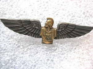 INSIGNE GENIE AIR 15° RGA (15° Régiment du Génie de l’Air)  AREMAIL PARIS - Picture 1 of 2