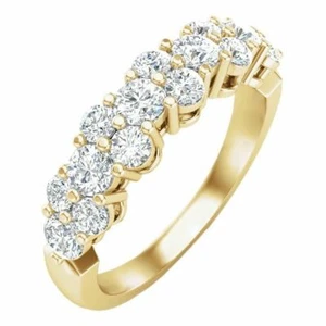 Lab-Grown Diamond Anniversary Band In 14K Yellow Gold (1.00 CTW) - Picture 1 of 2