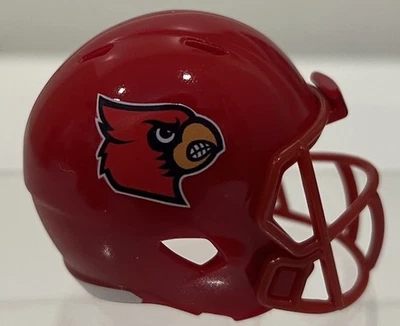 Custom Louisville Cardinals Pocket Pro Helmet Red ACC - Image 1 of 3
