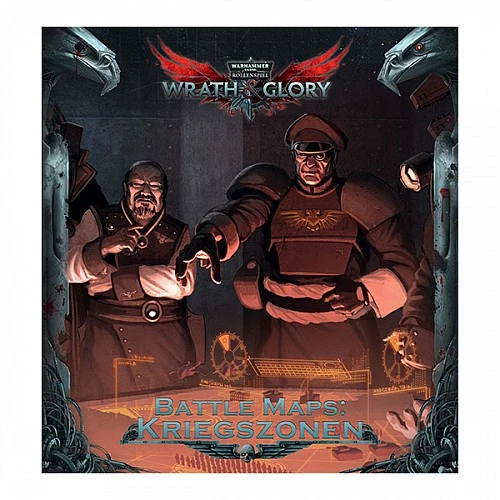 Warhammer - WH40K Wrath/Glory - Mapas De Batalla Zonas De Guerra - Alemán - Imagen 1 de 1