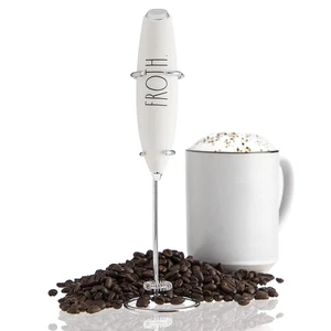 Rae Dunn Milk Frother- Handheld Electric Drink Mixer, Handheld Electric Milk Fro - Picture 1 of 1