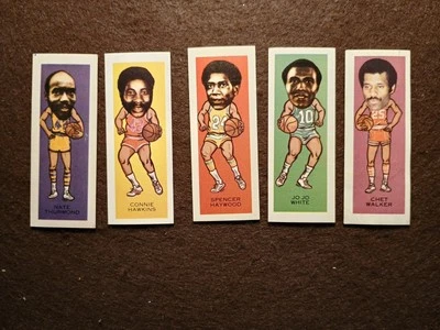 1974 Nabisco Sugar Daddy Basketball Hall Of Fame Lot - Image 1 of 4