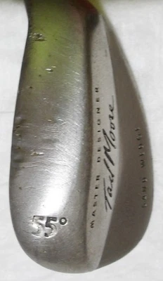 TAD MOORE MASTER DESIGNER SW 55* - TRUE TEMPER DYNAMIC GOLD STEEL SHAFT - Image 1 of 4