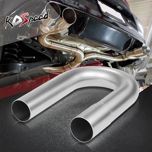 Universal Mild Steel 2" OD DIY Custom 180 Degree U-bend Tube Exhaust Piping Kit - Picture 1 of 7