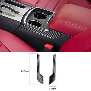 Consola de fibra de carbono real para Chrysler 300 2011-2023 cambio de marchas moldura lateral - Imagen 1 de 9