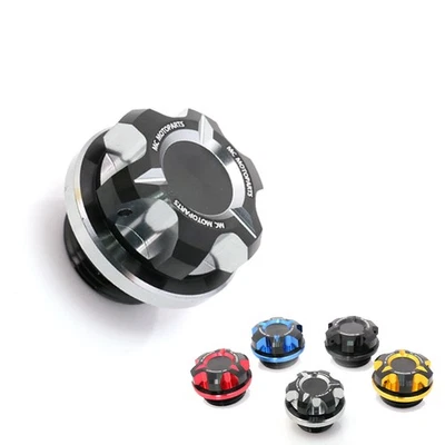 Aluminio. Tapa de llenado de aceite de motor eje T para Yamaha TENERE 700 21 22 23 24 Foto 1 de 4