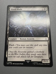 Hired Blade 0299 MTG ACR Common Regular NM - Picture 1 of 16
