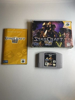 StarCraft 64 Nintendo Complete CIB Box Manual N64 - Image 1 of 4