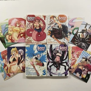 Monster Musume I Heart Monster Girls Manga Set Vol. 1-4 Engländer mit Postkarten - Bild 1 von 12