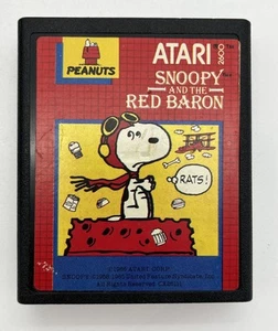Peanuts Snoopy and The Red Baron (Atari 2600) 1986 selten - Bild 1 von 6