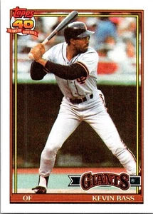 1991 Topps #752 Kevin Bass - Picture 1 of 2