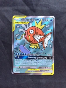 Pokemon Karten: Team Up Ultra Rare Full Art: Magikarp & Wailord GX 161/181 - Bild 1 von 10
