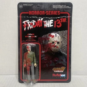 Super7 Reaction Friday The 13th Bloody Jason Voorhees NYCC 2016 (Bent Card) - Picture 1 of 17