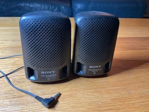 Sony SRS-P3 Stereo Lautsprechersystem tragbar Mini kabelgebunden Vintage - Bild 1 von 4