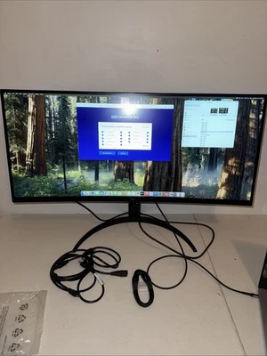 LG UltraWide QHD 34Inch 34WQ73A-B Curved Monitor, USB Type-C, Black Read - Image 1 of 4