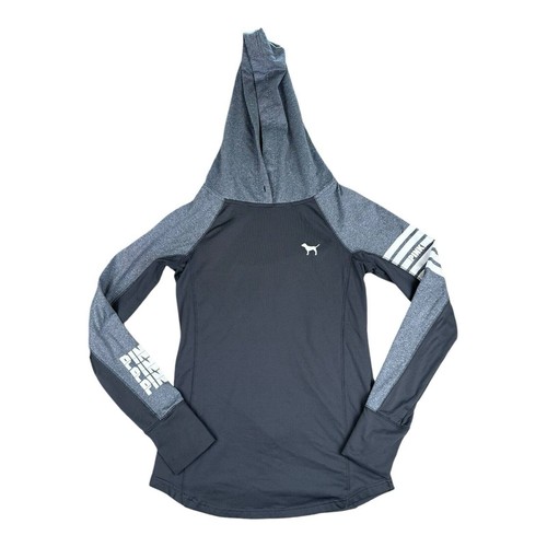 UNDERCOVER Felpa con cappuccio ROSA Victoria Secret donna Ultimate piccola grigio misto poliestere