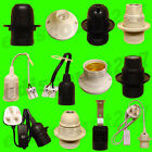 50+ TYPES CE CERTIFIED SES E14 ES E27 BC B22 Light Bulb Lamp Holder UK SELLER