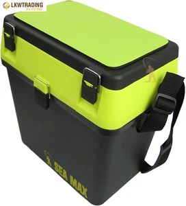 SEA MAX© Sea Fishing Tackle Seat Box. Genuine Product. - Picture 1 of 12