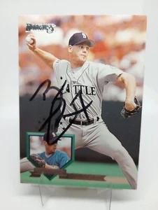 Bill Risley Signed 1994 Donruss Card Seattle Mariners Autograph - Picture 1 of 2