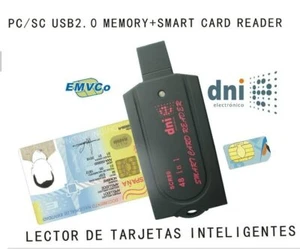 USB Smart Card Reader PC/SC SCR80 SD (7 in 1) Micro SD MS (3 in 1) M2 SIM - Bild 1 von 4