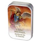 St. Michael  Prayer Box- 2-1/2 x 4" H Case, 50 Sheets of Paper, 1 Pencil