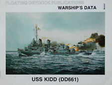 USS Kidd (DD 661) Warship's data 1